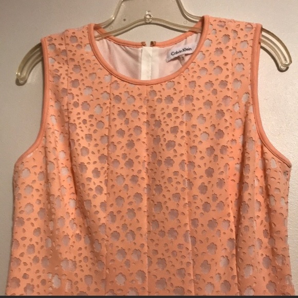 Calvin Klein sleeveless midi  dress size 10 - Picture 3 of 3